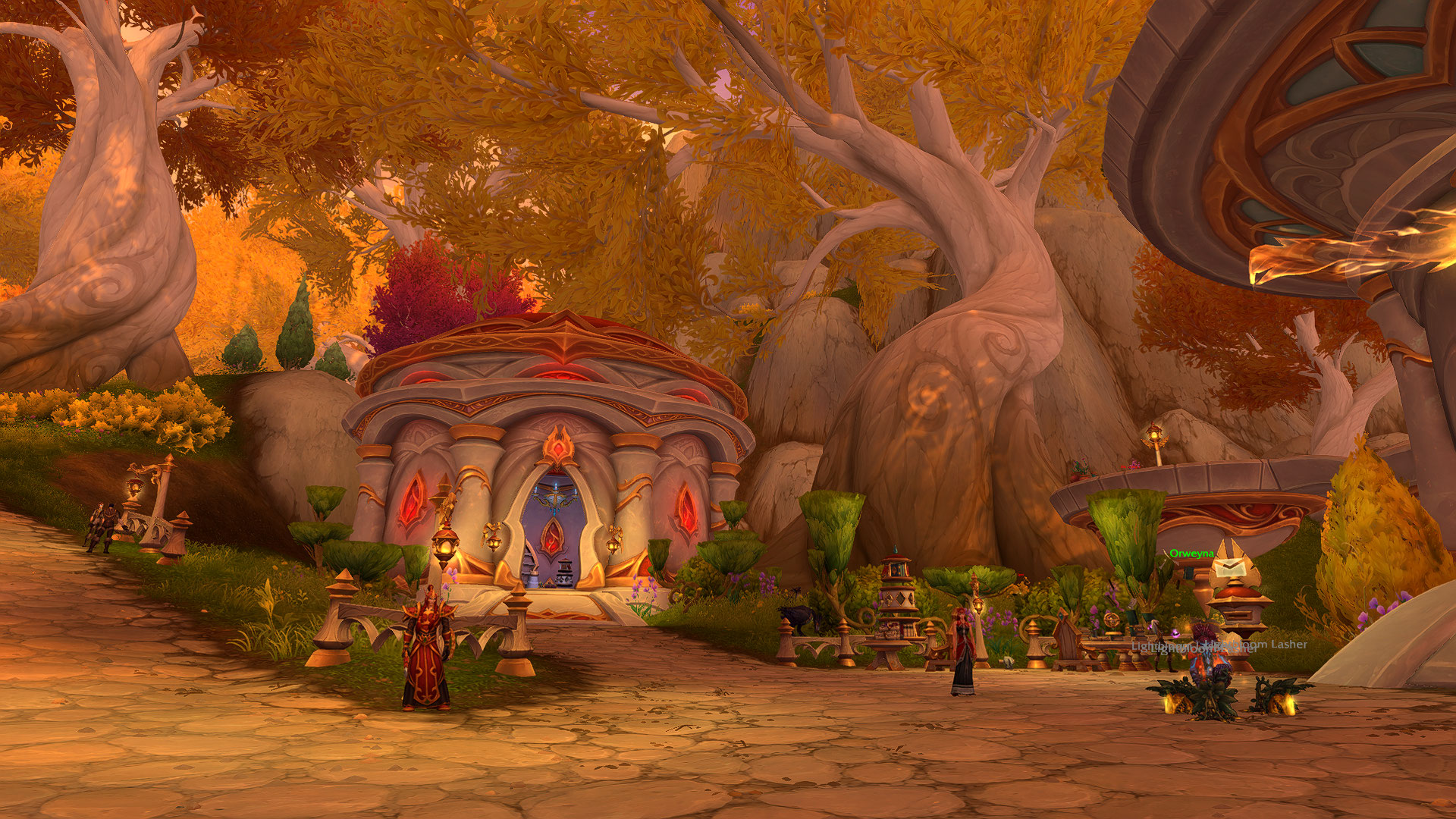 WoW Eversong Woods Midnight screenshot WoW Eversong Woods Midnight screenshot